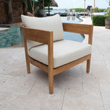 Panama Jack Bali Teak 5-Piece Seating Set