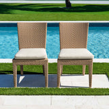 Panama Jack Austin Dining Side Chairs with Cushions (Set of 2)