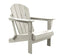 Panama Jack Polyresin Folding White Adirondack Chair