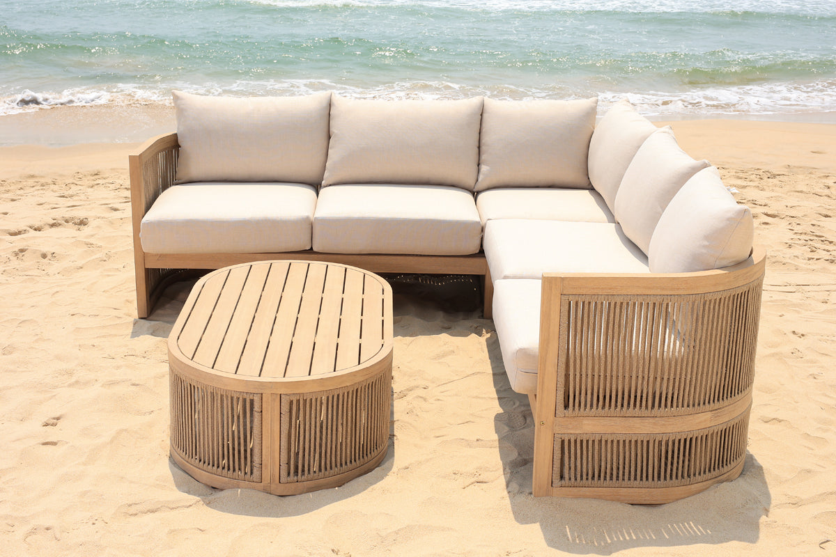 Panama Jack Cabo 3-Piece Sectional Seating Set