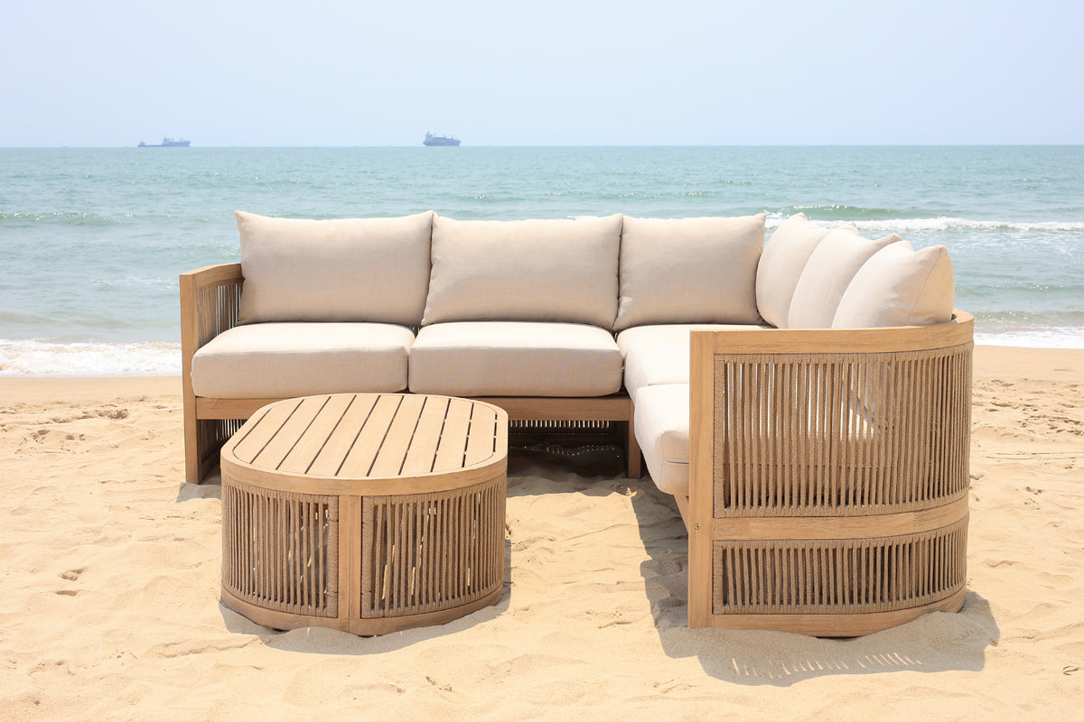 Panama Jack Cabo 3-Piece Sectional Seating Set