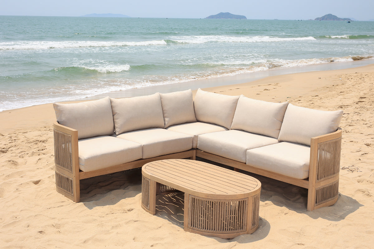 Panama Jack Cabo 3-Piece Sectional Seating Set
