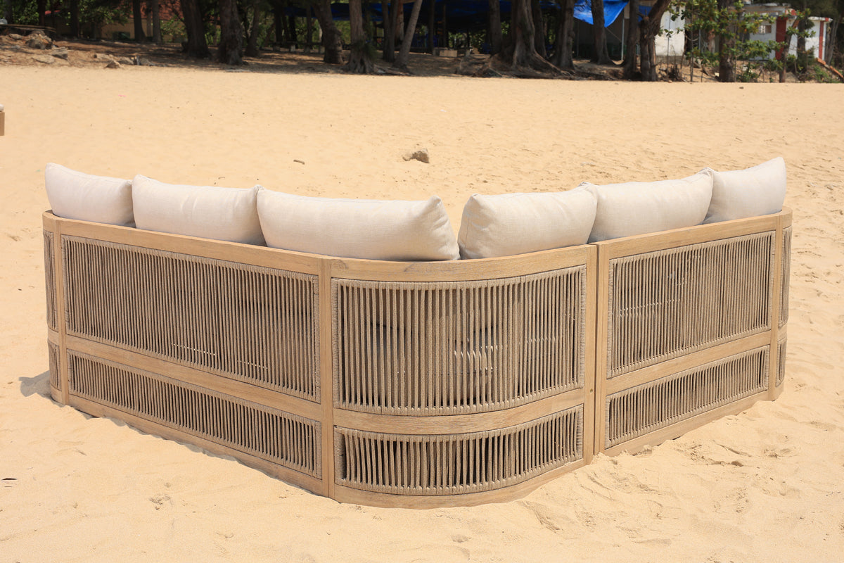 Panama Jack Cabo 3-Piece Sectional Seating Set