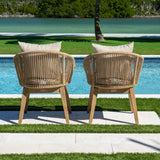 Panama Jack Set of 2 Cabo Dining Armchairs