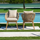 Panama Jack Set of 2 Cabo Dining Armchairs