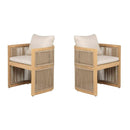 Panama Jack Cabo 5-Piece Barrel Round Dining Set