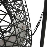 Panama Jack Hanging Chair w/Metal Stand & Cushions