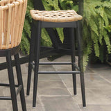 Panama Jack Java set of 2 Backless Barstools