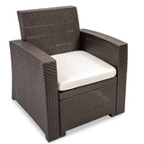 Plastique Lounge Chair w/cushion