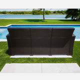 Plastique Sofa w/cushions