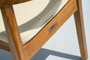 Panama Jack Bali Teak 5-Piece Square Dining Table with Cushions