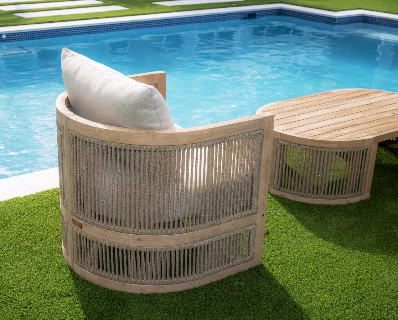 Panama Jack Cabo Lounge Chair with Cushions