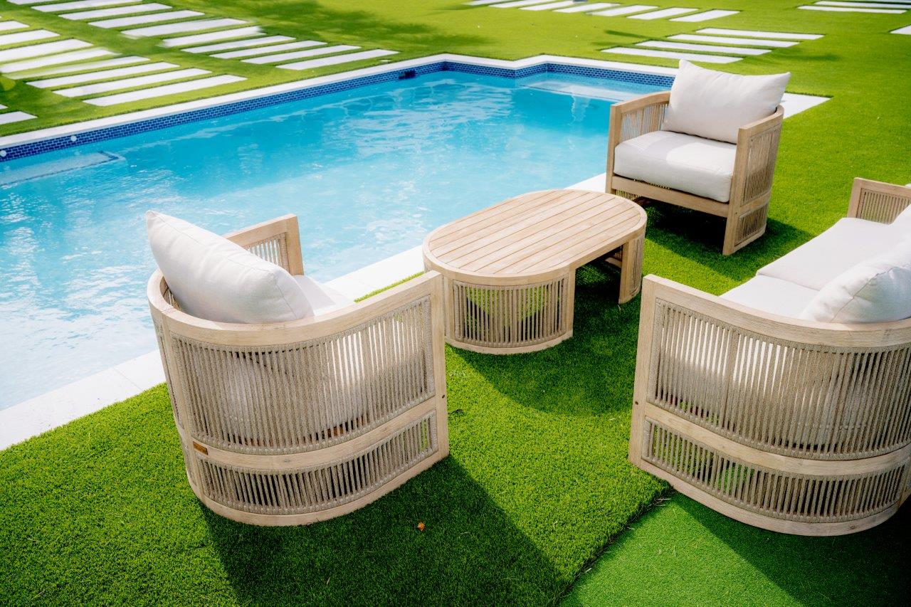 Panama Jack Cabo Lounge Chair with Cushions