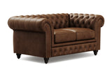 Parma Leather Chesterfield Sofa