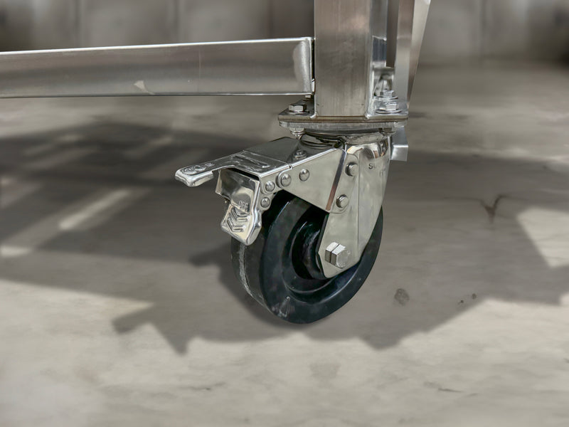 6" x 2" SS304 WHEELS