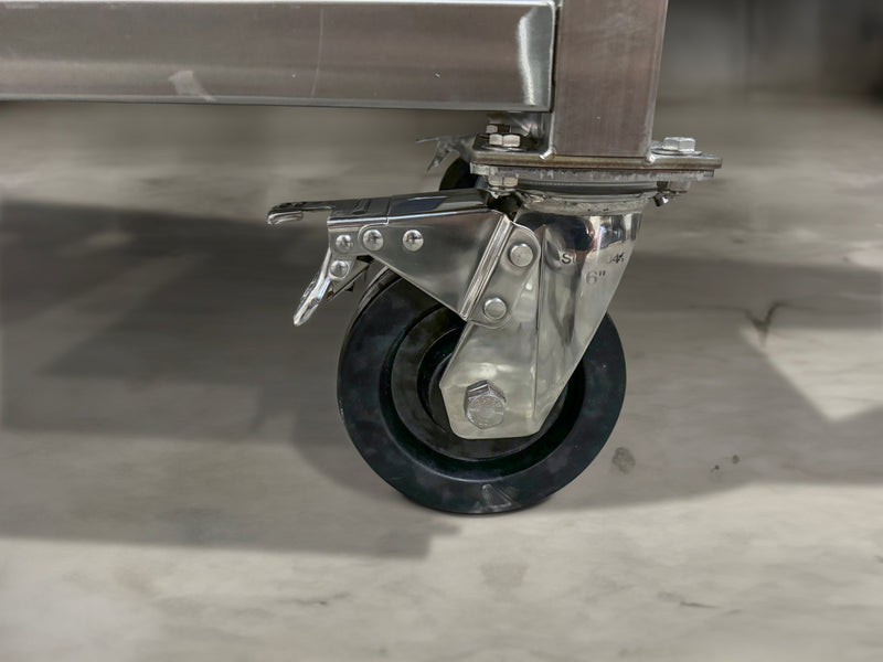 6" x 2" SS304 WHEELS