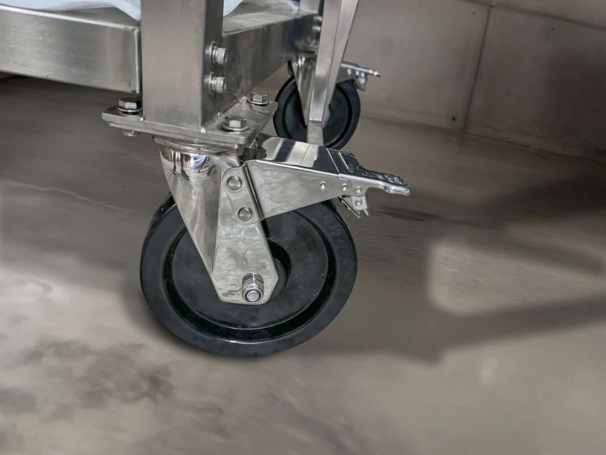 6" x 2" SS304 WHEELS