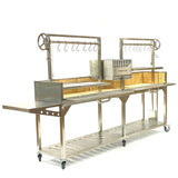 Tagwood BBQ Double Argentine Santa Maria Wood Fire & Charcoal Gaucho Grill | BBQ04SS - PRE-ORDER