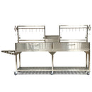 Tagwood BBQ Double Argentine Santa Maria Wood Fire & Charcoal Gaucho Grill | BBQ04SS - PRE-ORDER