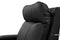 Valencia Piacenza Luxury Leather Home Theater Seating Row of 5, Onyx
