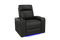 Valencia 2025 New Piacenza Leather Home Theater Seating Power Headrest Single, Black