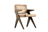 Pierre Jeanneret Leather Dining Chair