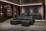 Pisa Ultimate Leather Lounge Sectional