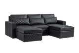 Pisa Ultimate Leather Lounge Sectional