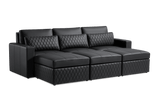 Pisa Ultimate Leather Lounge Sectional