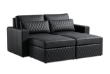 Pisa Ultimate Leather Lounge Sectional