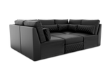 Pisa Ultimate Leather Lounge Sectional