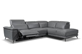 Pista Leather Reclining Sectional Sofa