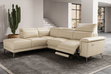 Pista Leather Reclining Sectional Sofa