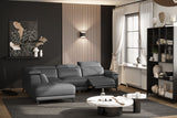 Pista Leather Reclining Sectional Sofa