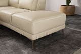 Pista Leather Reclining Sectional Sofa