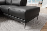 Pista Leather Reclining Sectional Sofa