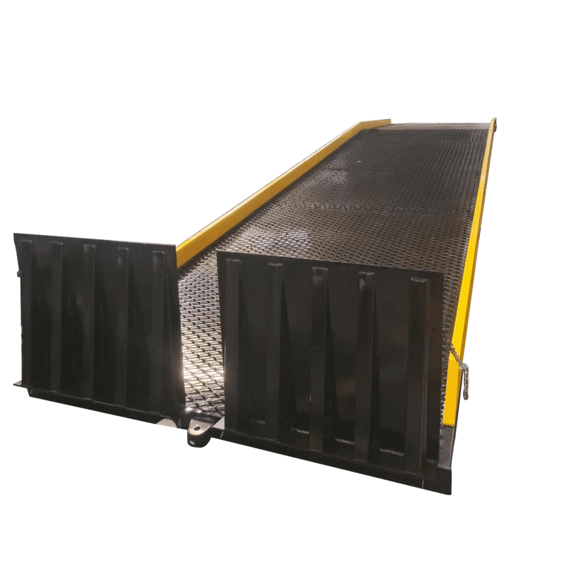 Portable Loading Dock Ramps Yard Ramp - 22,000 lb. Capacity