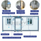 Modern Portable Office 7ft x 20ft with Bedroom