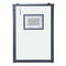 Portable Toilet with Shower Curtain Style