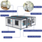 Expandable Prefab House 19ft x 20ft with Cabinet