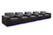 Valencia 2025 New Barcelona Grand Ultimate Leather Home Theater Seating Row of 5, Graphite