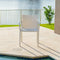 Pedro Set of 2 Stackable Armchair-White
