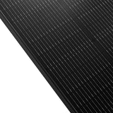 MEGA 250 PRO ONYX | 250 Watt 24 Volt Solar Panel | Premium 24V Off-Grid Solar Panel for Campers, Tiny Homes, Cabins | 25-Year Output Warranty