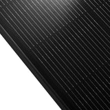 MEGA 200 ONYX | 200 Watt Solar Panel | Premier 12V Off-Grid Solar Panel for RVs Cabins, Boats | 25-Year Output Warranty