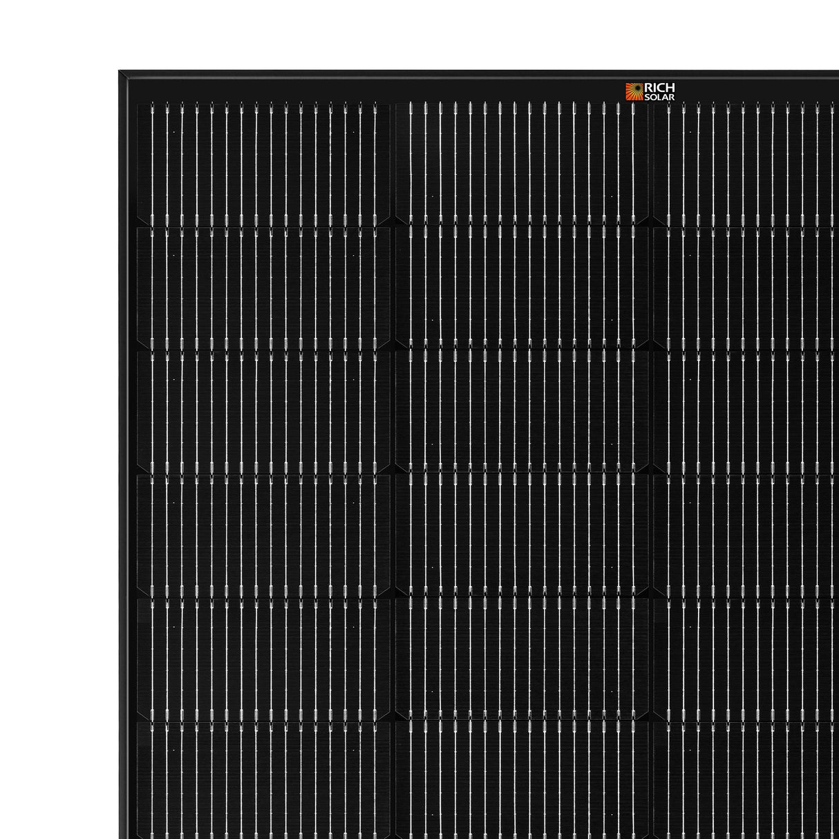 MEGA 250 ONYX | 250 Watt Solar Panel | Premier 12V Off-Grid Solar Panel for RVs, Vans, Boats | 25-Year Output Warranty