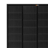 MEGA 250 ONYX | 250 Watt Solar Panel | Premier 12V Off-Grid Solar Panel for RVs, Vans, Boats | 25-Year Output Warranty