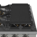 FORNO Spezia 36" Gas Rangetop with 6 Sealed Burners in Stainless Steel, FCTGS5751-36
