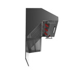 FORNO Savona 60" 1200 CFM Wall Mount Range Hood with Backsplash, Warming Lamp and Shelf, FRHWM5029-60HB