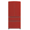 FORNO Espresso Luigi 33" 18 cu. ft. French Door Refrigerator in Red, FFFFD1791-33RED
