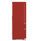 FORNO Espresso Luigi 33" 18 cu. ft. French Door Refrigerator in Red, FFFFD1791-33RED